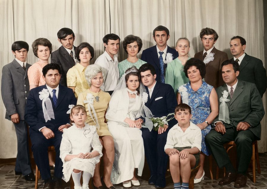 То же фото после реставрации